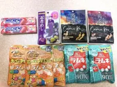 森永 ラムネ ハイチュウ グミ他 菓子11点セット