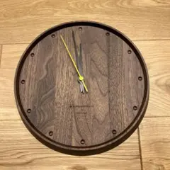住友林業×Hacoa時計 ウォールナット 時計 - メルカリ