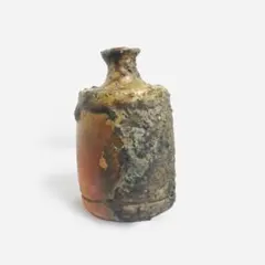 極美品】備前焼 徳利 窯変 緋襷 胡麻 陶印あり 伝統工芸【逸品