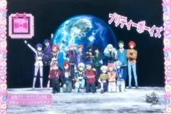 キンツア ラージフォーマット 特典 プリティーボーイズ デカチケカード