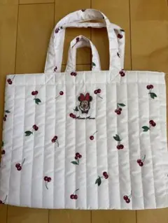 ディズニーストア　ミニーマウス　レッスンバッグ　cherry