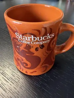 Starbucks オレンジ マグカップ