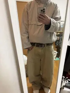 GAP スーパーバギーデニム ベージュ