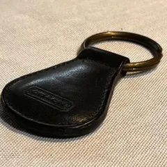 COACH キーホルダー ブラック レザーのサムネイル