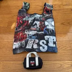 High&LOW THEWORSTCROSSカラフルエコバッグ 収納バッグ付き