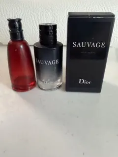 Dior ソヴァージュ オードゥトワレ ファーレンハイト ミニ香水