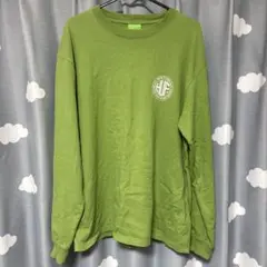 HUF グリーン ロングスリーブ Tシャツ