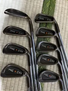 希少　PING EYE2+ オレンジドット　アイアン12本　1番　ピン　アイツー PING EYE2 アイアン 8本セット（3番 4番 5番 6番 7番 8番 9番 S