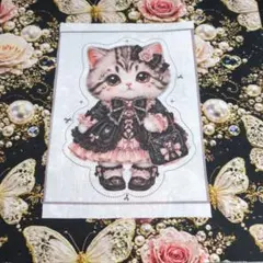 ③未使用 可愛い猫ちゃんパネル生地＆猫ちゃん柄生地 - メルカリ