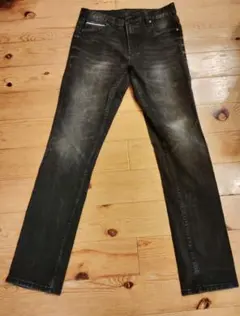 NAVY JEANS1936 ストレートデニム 29インチ　ブラックのサムネイル