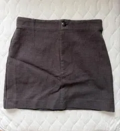 ZARA ザラ チェック ミニ スカート sizeS