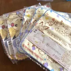 1番くじ　ポケモン　カラフルデザインタオル 5枚セット