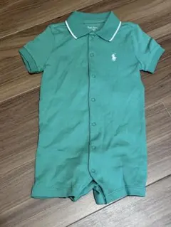 Ralph Lauren グリーン ポロロンパース 12M 80cm