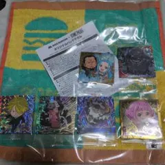 ONE PIECE MOS BURGER コラボタオルとシール6枚セット