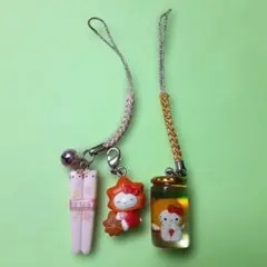 ご当地キティ 　根付け　ストラップ　まとめ売り　3点セット