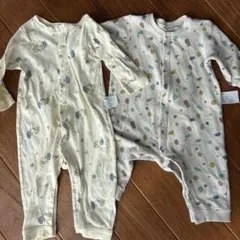 ユニクロ　ベビー　ロンパース　70 80