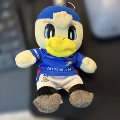 にっこりーノ 横浜FCのぬいぐるみ サッカーボール キーホルダー J