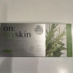 on: myskin ハーブピーリング 4ml x 8pcs