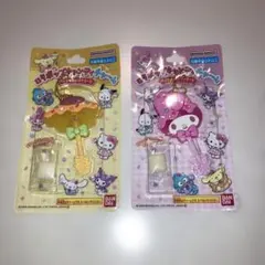 ハローキティ・マイメロディ ロリポップチャーム2個セット