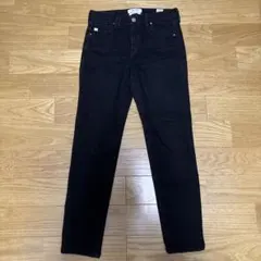 日本製　SOMETHING ANN スキニーパンツ ブラック