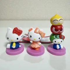 HelloKittコラボレーション チョコエッグ 70年代平成アイドルぷよぷよ