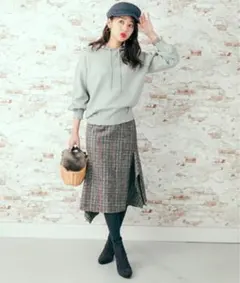 FEERICHELU フードパーカー コンパクト丈