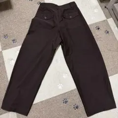 ユニクロ ジャージーバレルレッグパンツ