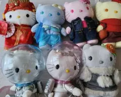 ハローキティ ぬいぐるみ 7体セット