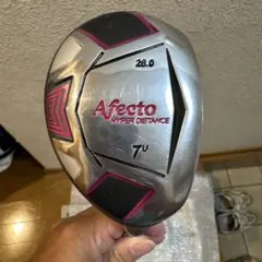 AFECTOゴルフレディースユーティリティクラブU７ヘッドカバー付
