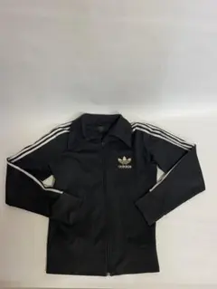 adidas ブラック ジップアップトラックジャケット　XL 00s