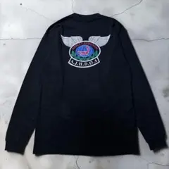 【極希少80s】ハーレーダビッドソン AJHDOA カラープリント ロンT Lのサムネイル