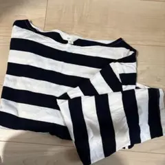 H&M ストライプ柄 長袖Tシャツ