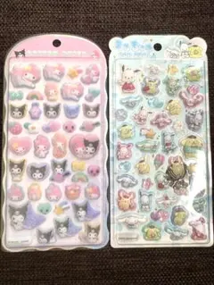 コットンパフィーシール & うるちゅる POP SEAL セット