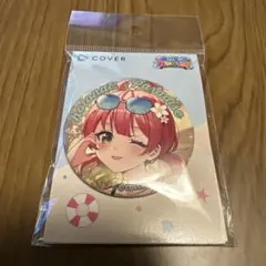 ホロナツパラダイス 缶バッジ&チェキ風カードセット さくらみこ