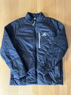 adidas アディダス　中綿ジャケット　黒　Ｌ