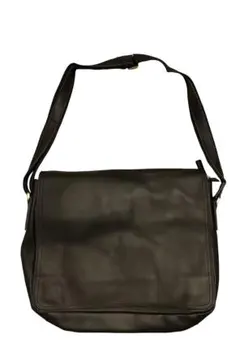 本革ショルダーバッグ A4収納可 大容量 メンズ 黒