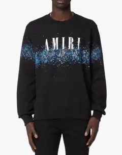 AMIRI Crystal Splash Logo Sweatshirt