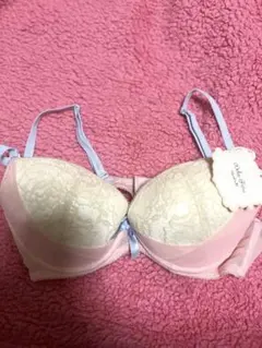 激安！年末処分品！Dolce Fiora C75 レースブラジャー ピンク