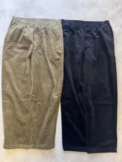 UNIQLO ユニクロ コーデュロイイージーアンクルパンツ ２本セット
