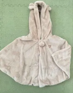 ミキハウス　ベビーポンチョ　70-90サイズ