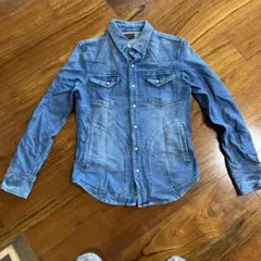 美品級！　U デニム スエット シャツ メンズ M サイズ