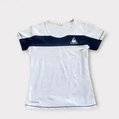 le coq sportif テニス ウェア レディース半袖 Tシャツ M 速乾のサムネイル