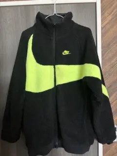 美品！NIKEナイキ ビッグスウォッシュ ボアジャケット リバーシブル　Ｍ