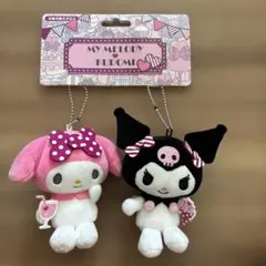 マイメロディ＆クロミ MUミニマスコットホルタセット　アニバーサリー サンリオ