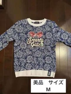 お値下げ！！PEARLY GATES 花柄　セーター　ニット