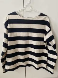 アースミュージック&エコロジー　長袖ボーダーTシャツ　Lサイズ