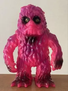 未来に帰る 招きガラモン ソフビ クリアピンクスパークルVer 新品未