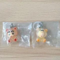 クレヨンしんちゃん めじるしアクセサリー みんなでくまパジャマ