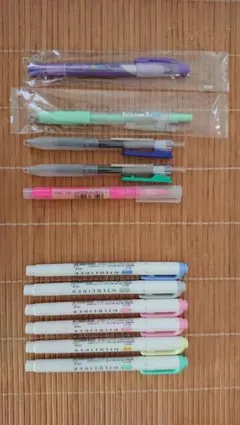 ペン まとめ売り マイルドライナー 無印良品