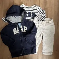 ベビーギャップ　パーカー　ズボン　肌着　セット